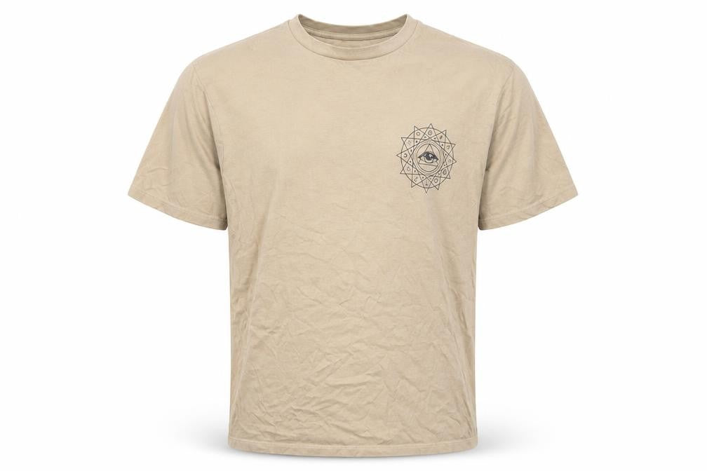 ONLY & SONS Beige Men's S Graphic T-Shirt Short Sleeve