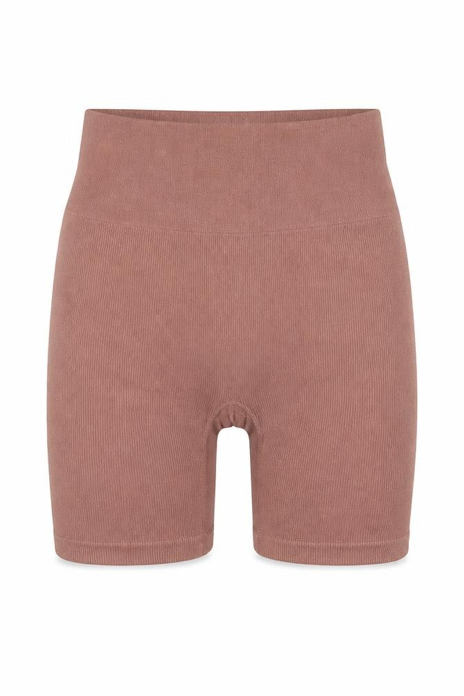 Gilly Hicks Women's Brown Biker Shorts, Size 2XS, High Rise