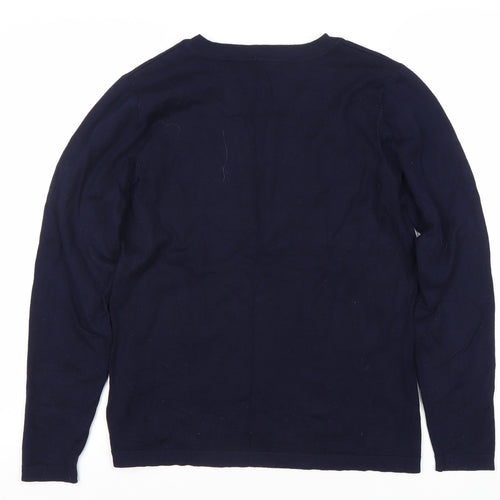 Roman Women's Blue Pullover Jumper Size 14