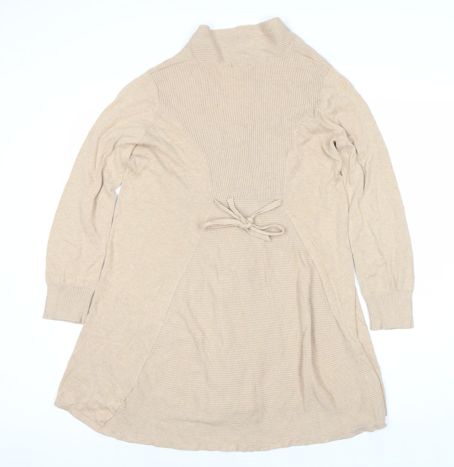 Pomodoro Women's Beige Cardigan UK Size 14