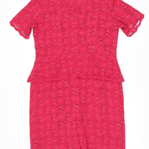 Kaliko Women's Red Bodycon Dress Size 18