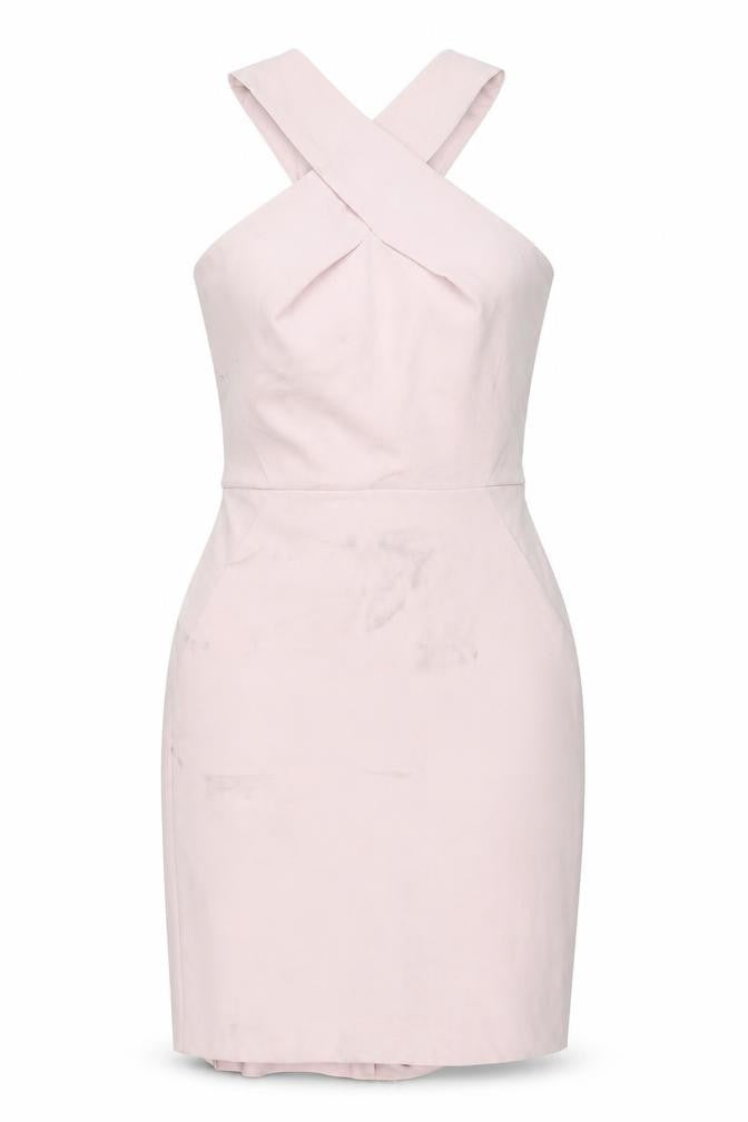 Mango Women's Pink Sleeveless Dress Size 10