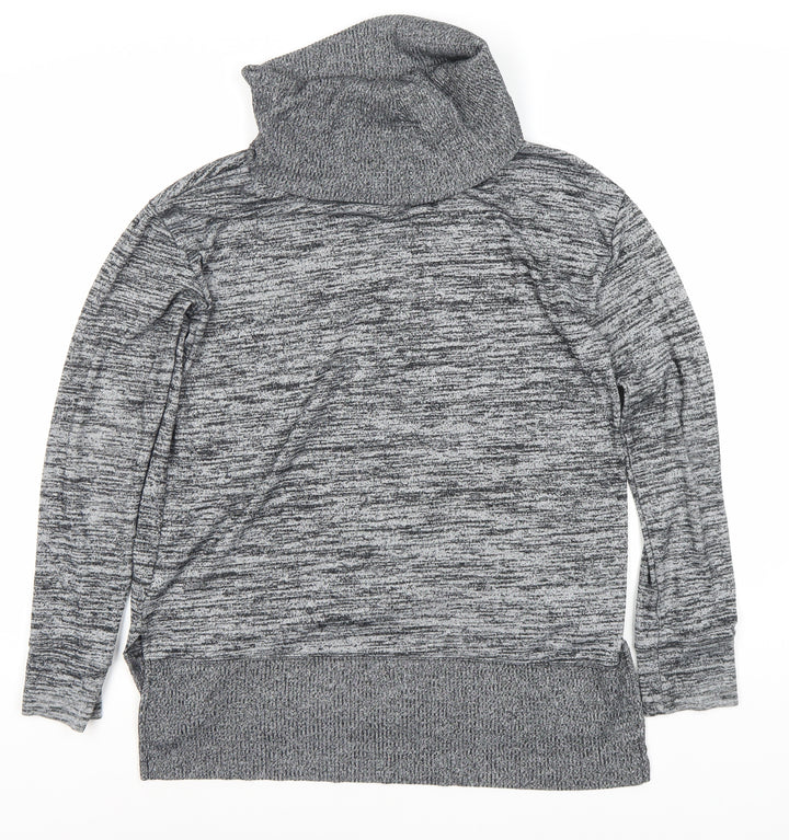 Gap Women's Grey Cowl Neck Pullover Jumper XS
