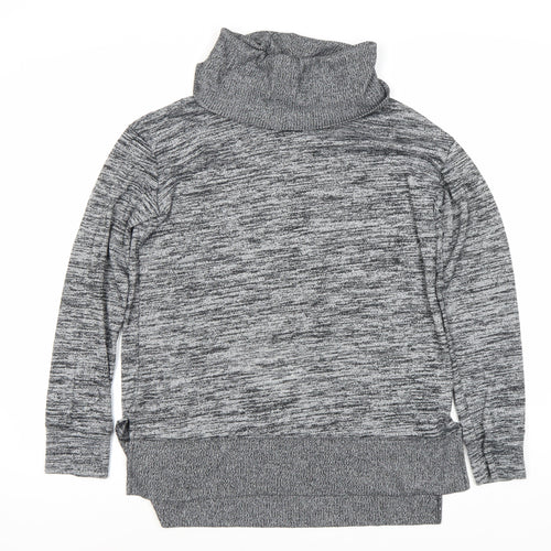 Gap Women's Grey Cowl Neck Pullover Jumper XS