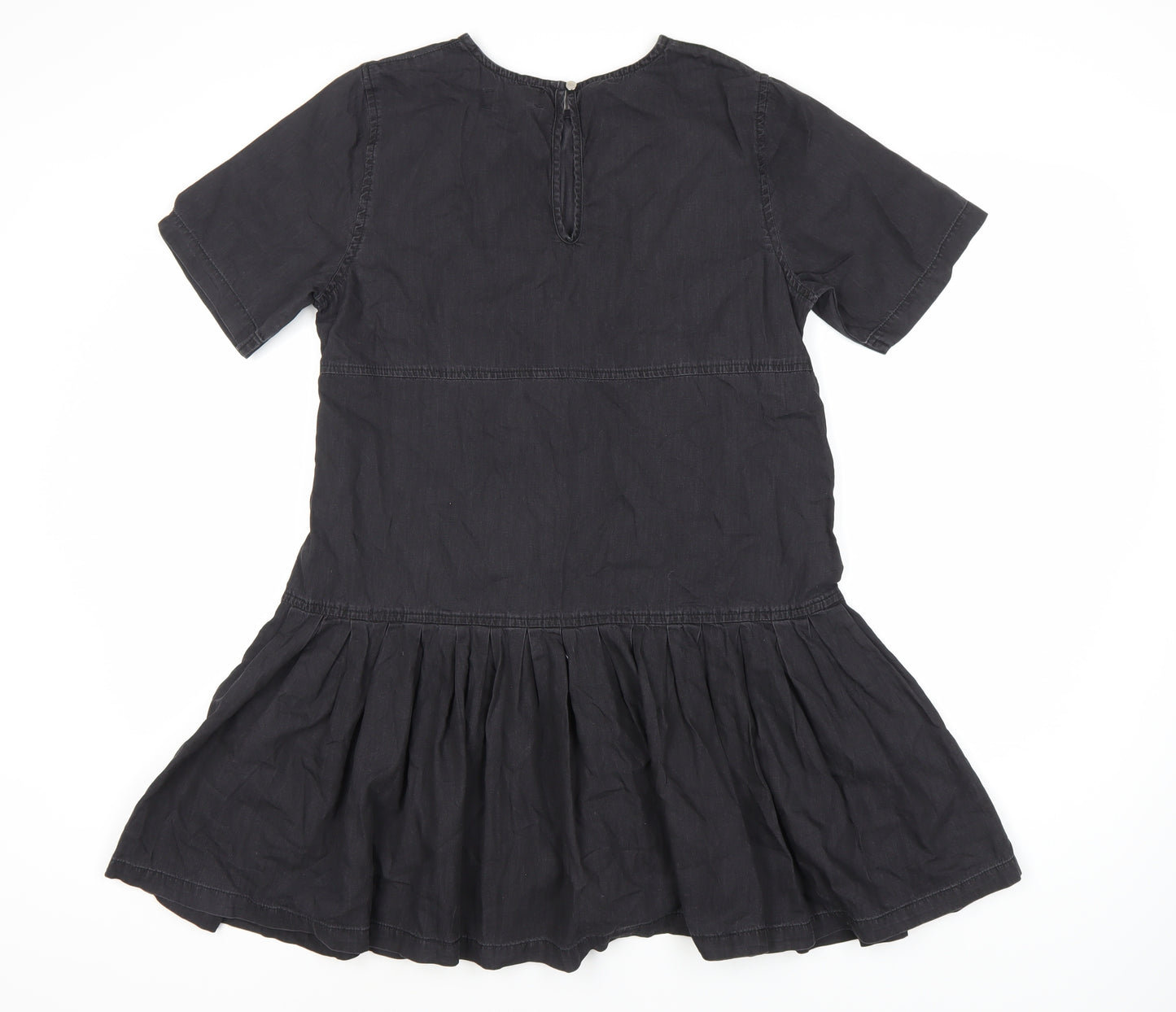 ASOS Women's Black Shift Dress Size 12 Casual