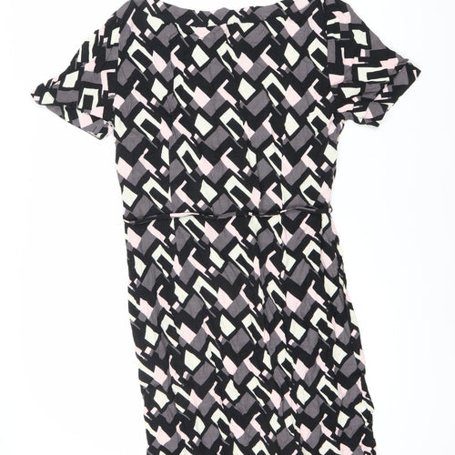 Marks and Spencer Multicoloured Geometric Dress Size 12
