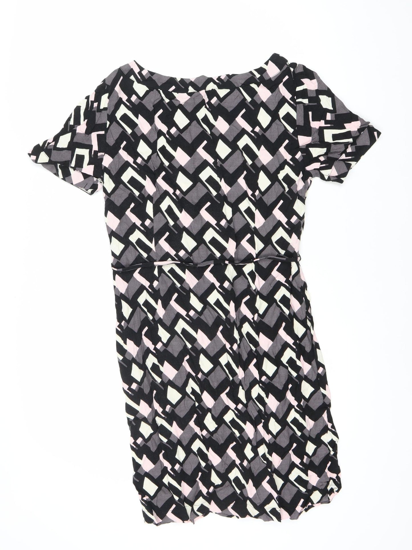 Marks and Spencer Multicoloured Geometric Dress Size 12
