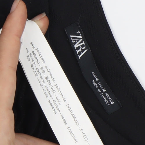 Zara Women's Black Sleeveless Bodysuit XS Slim
