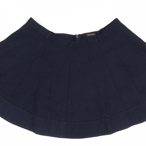 River Island Women's Blue A-Line Skirt, Size 16