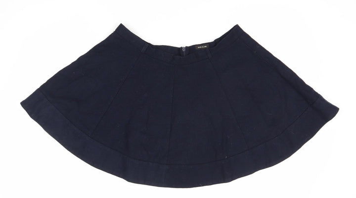 River Island Women's Blue A-Line Skirt, Size 16