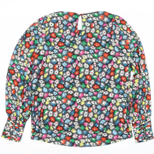 Next Women's Multicoloured Floral Blouse Size 12