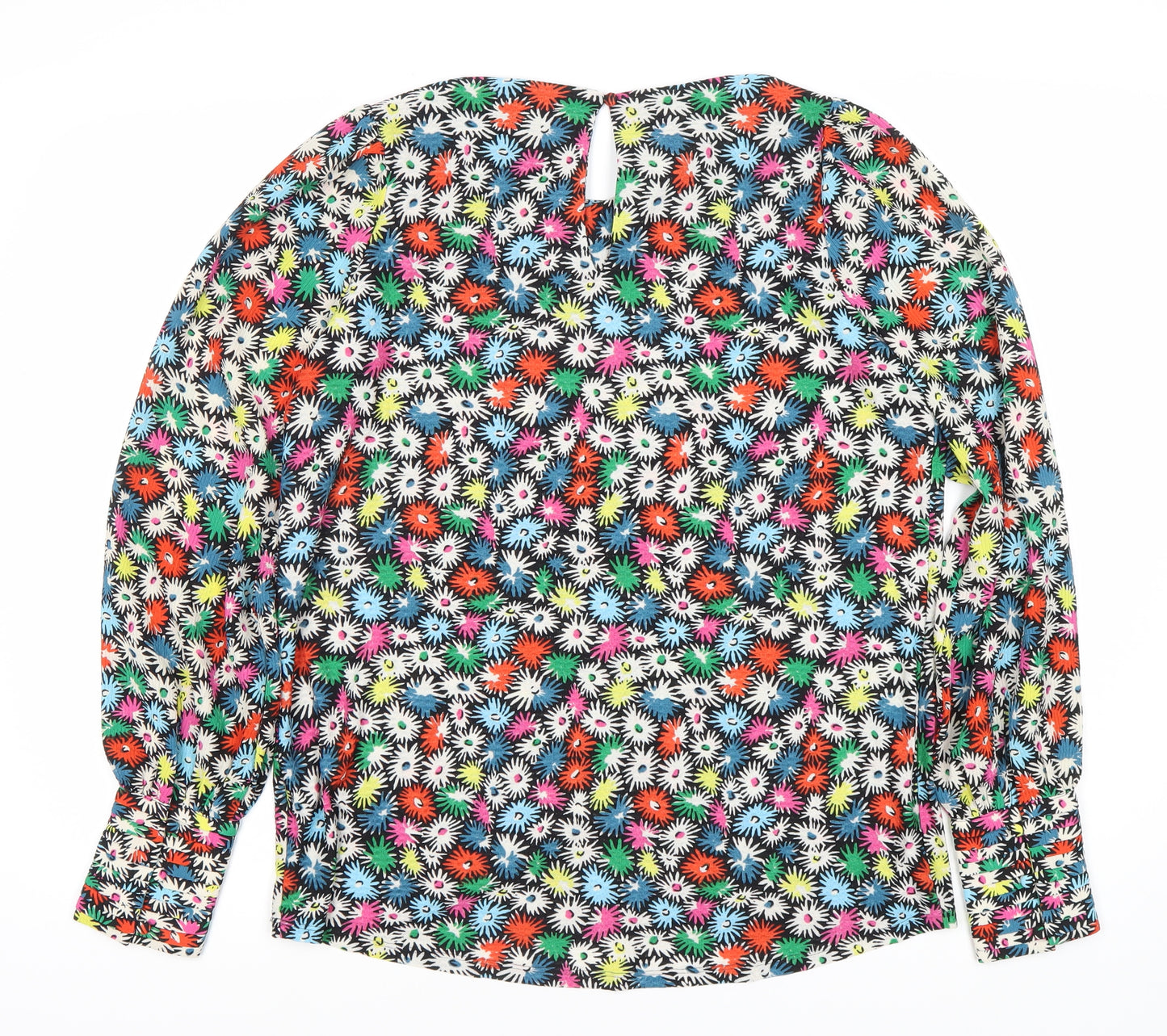 Next Women's Multicoloured Floral Blouse Size 12