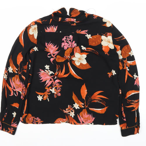 Vero Moda Women's Floral Button-Up Shirt Size 8