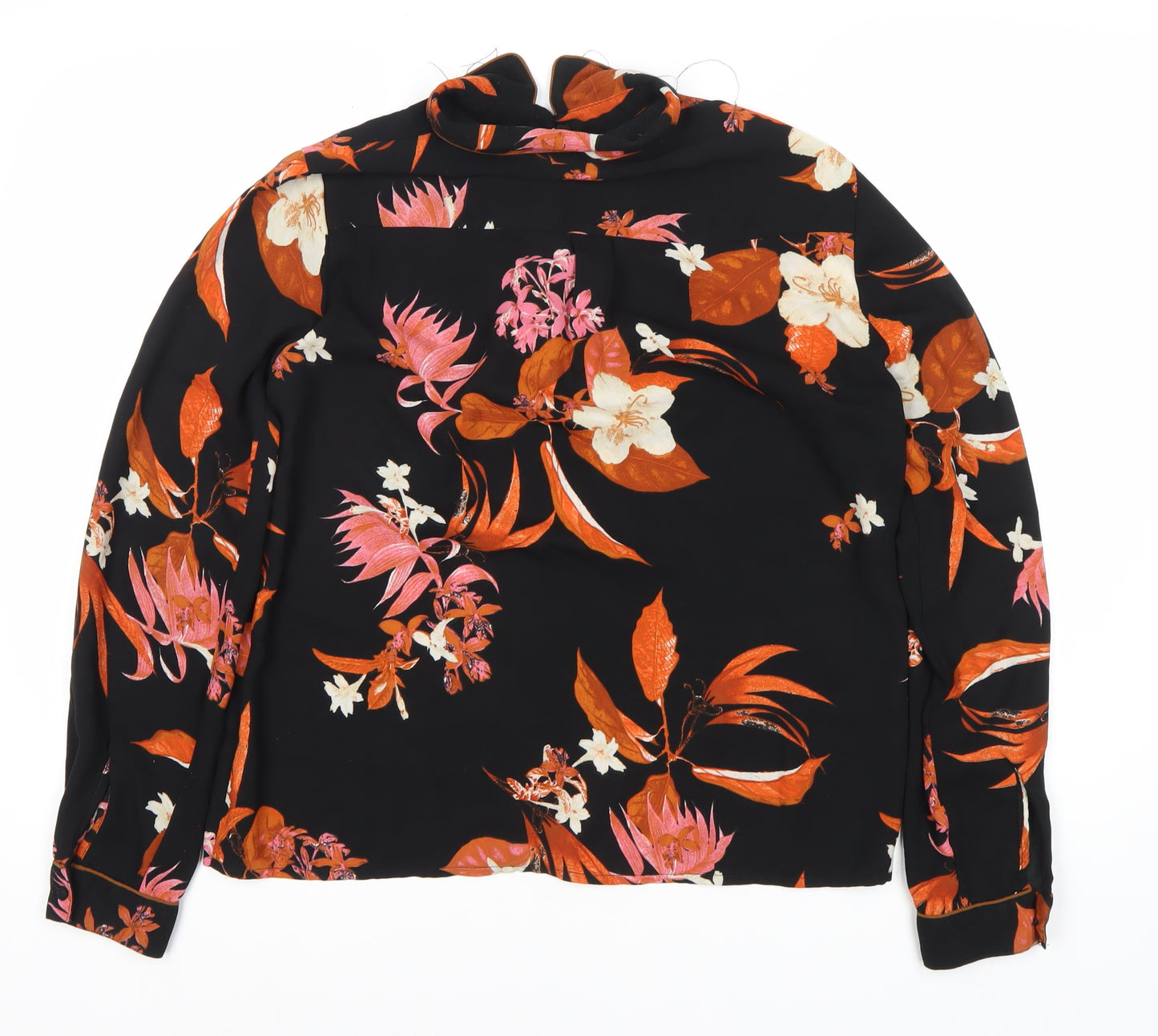 Vero Moda Women's Floral Button-Up Shirt Size 8