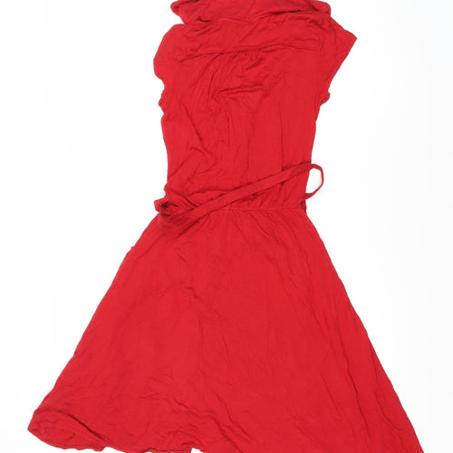 Anna Scholz Red A-Line Women's Dress XL