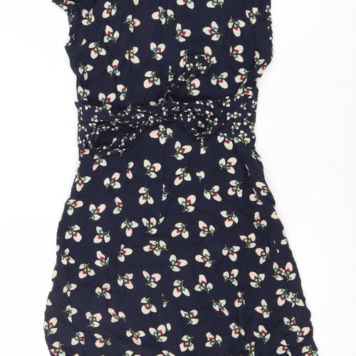 H&M Women's Multicoloured Floral Dress Size 4