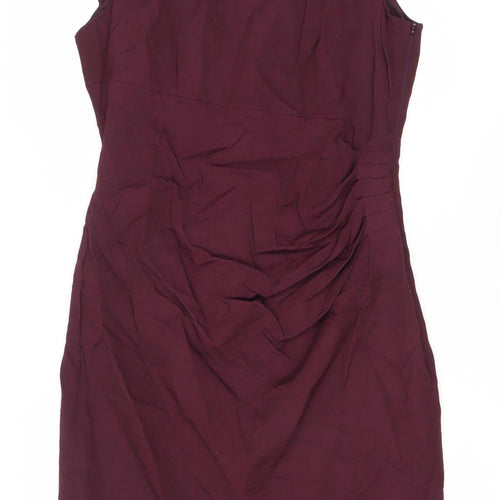 Coast Women's Purple Sheath Dress, Size 12