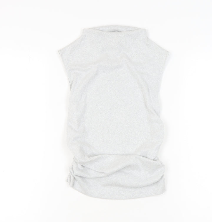 Marks and Spencer Women's Grey Sleeveless Top UK 10