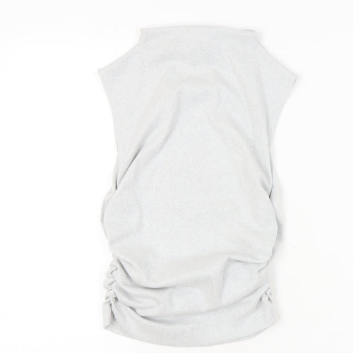 Marks and Spencer Women's Grey Sleeveless Top UK 10