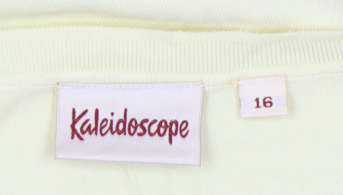 Kaleidoscope Women's Ivory Floral Jumper Size 16