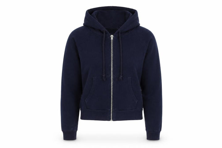 Abercrombie & Fitch Women's Blue Full Zip Hoodie, M