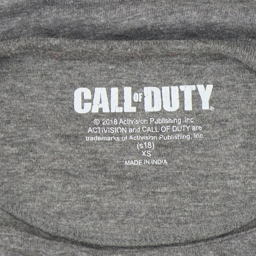 Activision Men's Grey Call of Duty XS T-Shirt