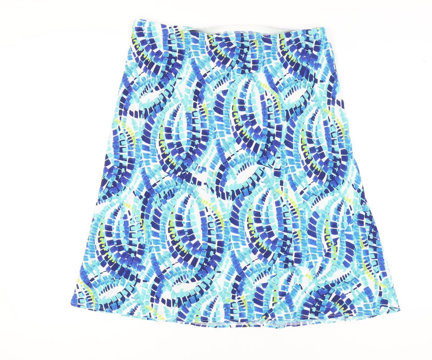 Marks and Spencer Women's Geometric Knee Length Skirt