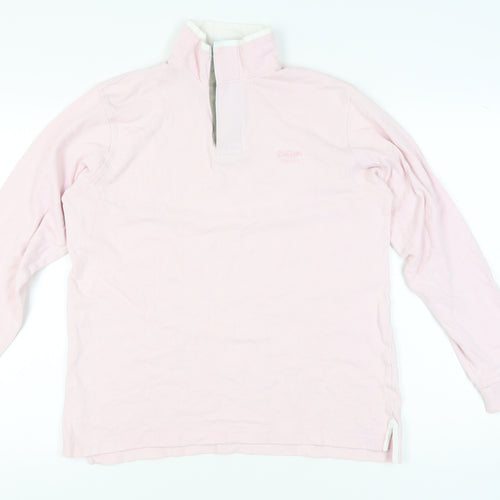 Cotton Traders Women's Pink Pullover Sweatshirt Size S