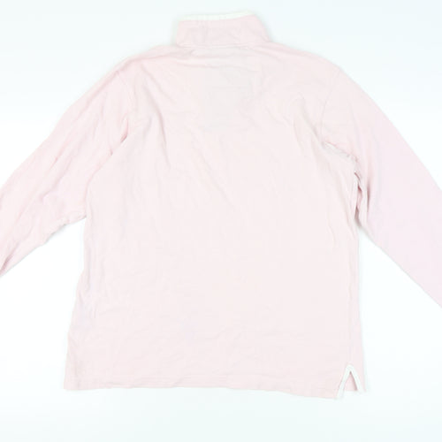 Cotton Traders Women's Pink Pullover Sweatshirt Size S