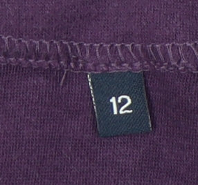 Dash Women's Purple Full Zip Hoodie Size 12