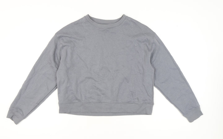 Pull&Bear Unisex Grey Pullover Sweatshirt M