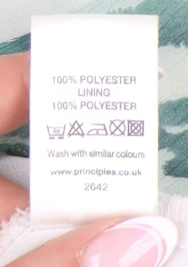 Principles Women’s Green Wrap Sleeveless Top