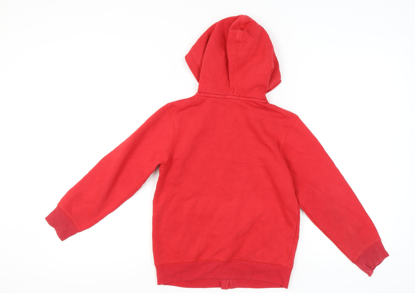 GAP Kids Girls Red Full Zip Hoodie 8-9 Years Logo Hooded