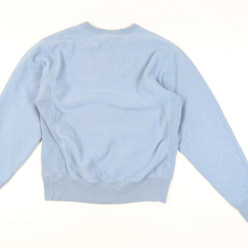 Champion Unisex Blue Pullover Sweatshirt, Size S