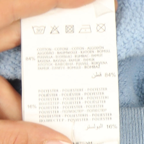 Champion Unisex Blue Pullover Sweatshirt, Size S