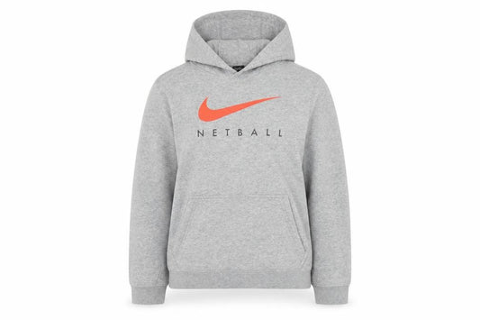 Nike Girls Grey Pullover Hoodie Size L Sportswear