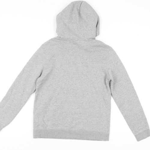 Nike Girls Grey Pullover Hoodie Size L Sportswear