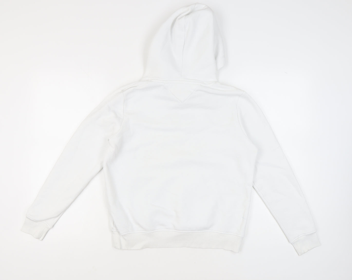 Tommy Jeans Men's White Logo Hoodie, Size S