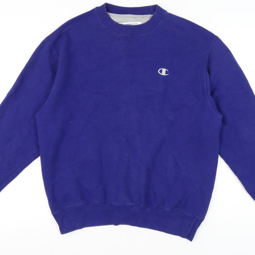 Champion Men's Blue Pullover Sweatshirt M