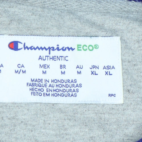Champion Men's Blue Pullover Sweatshirt M