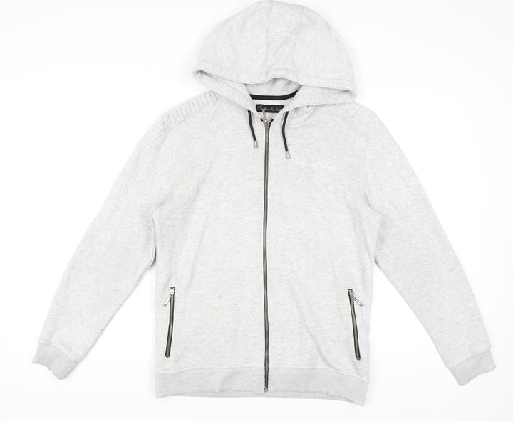 Condemned Nation Men's XL Grey Full Zip Hoodie