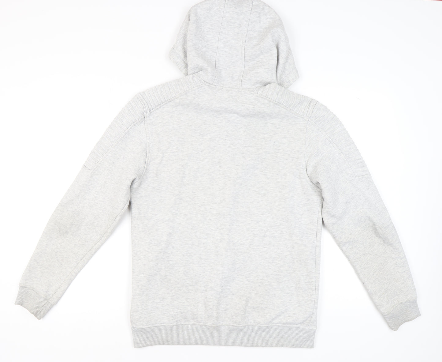 Condemned Nation Men's XL Grey Full Zip Hoodie