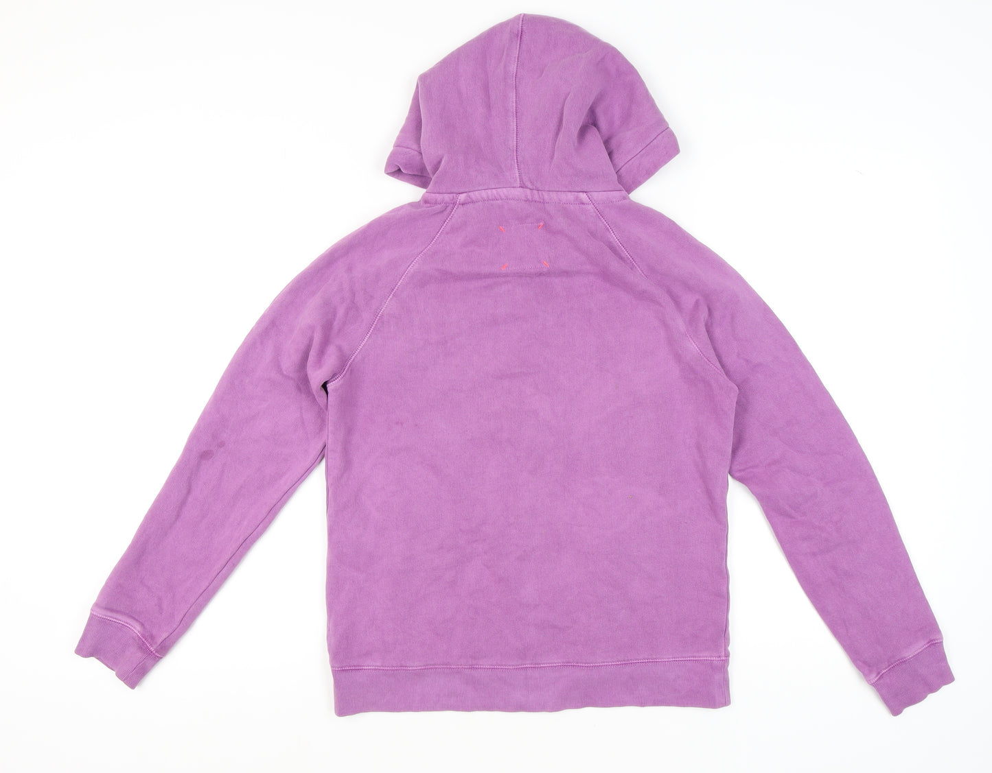 White Stuff Women's Purple Full Zip Hoodie, Size 10, Casual