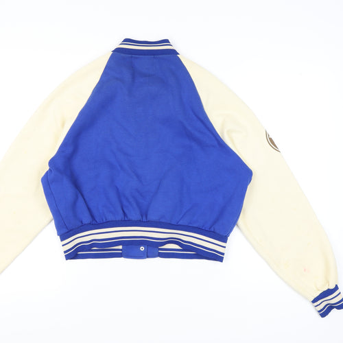 Pull & Bear Women's Blue Cardigan Sweatshirt M