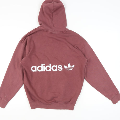 Adidas Women's Brown Pullover Hoodie Size 6