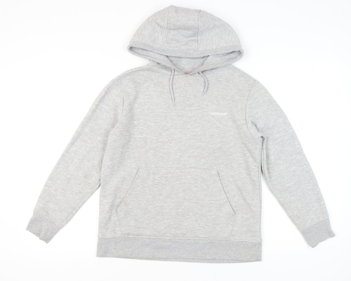 LA Gear Women's Grey Hoodie, UK 10, Polyester Blend