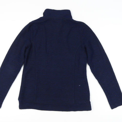 Crane Women's Blue Knit Pullover Sweatshirt Size 10