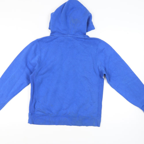 Nike Boys Blue Pullover Hoodie L - Activewear Sportswear