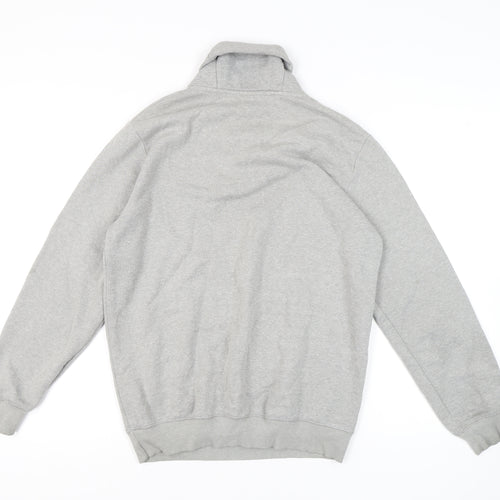 Cotton Traders Men's Grey Sweatshirt Medium