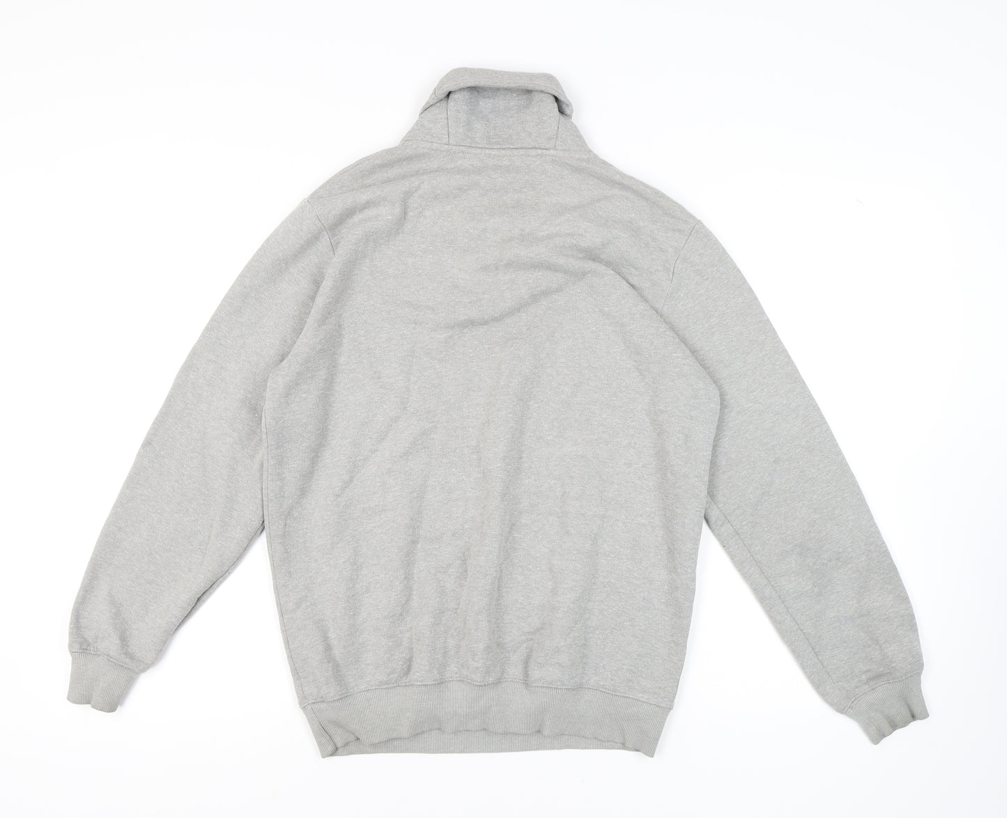 Cotton Traders Men's Grey Sweatshirt Medium